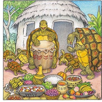  The Tortoise Who Went to Heaven! A Glimpse into 15th-Century Nigerian Folklore